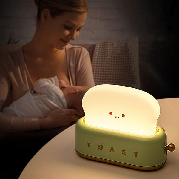 Veilleuse Grille Pain idéale pour les tétées nocturnes.