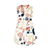 Lange d’Emmaillotage fleuri coloré sans manches pour bébé en coton doux
