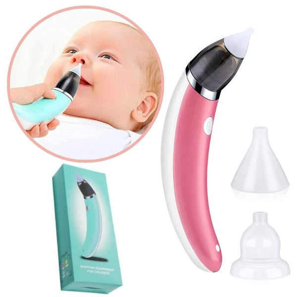 Contenu de l'emballage : Aspirateur Nasal Bébé et embouts en silicone