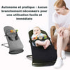 Transat bébé pratique et confortable, parfait pour un usage quotidien.