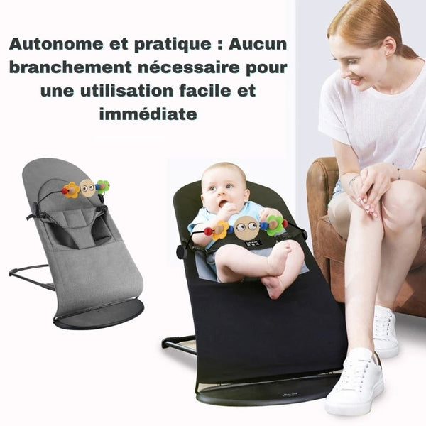 Transat bébé pratique et confortable, parfait pour un usage quotidien.