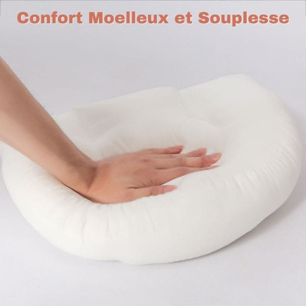 Coussin de Grossesse BumpPillow-H avec rembourrage ergonomique pour un soutien optimal.