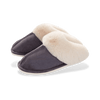 Chaussons Chauds Femme gris avec fourrure douce pour un style cosy.