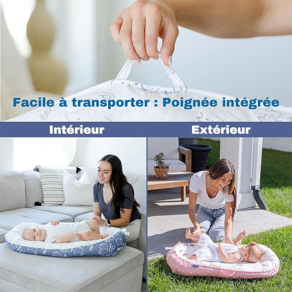 Facile à transporter : Réducteur de Lit Bébé pratique pour toutes vos sorties.