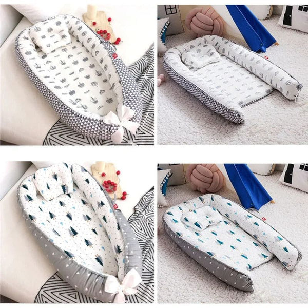 Ensemble de Réducteur de Lit Bébé fonctionnels avec finitions haut de gamme.