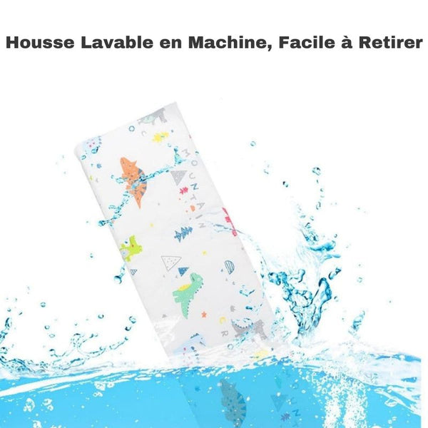 Housse pratique et lavable pour un Tour de Lit Bébé propre et hygiénique.