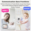 Communication bidirectionnelle entre bébé et maman via un babyphone longue portée