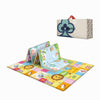Tapis d'éveil bébé Montessori double face 200x180x1cm, intégration idéale dans tout intérieur.