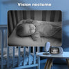 Vision nocturne claire pour une surveillance optimale avec le babyphone caméra longue portée.