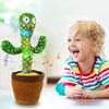 Enfant riant avec un Jouet d'Éveil Bébé Cactus qui Danse captivant et interactif.