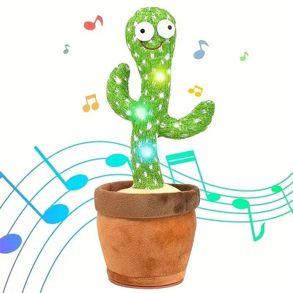 Jouet d'Éveil Bébé Cactus qui Danse interactif pour l'éveil des tout-petits.