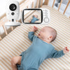 Babyphone caméra longue portée avec écran HD et connexion sécurisée.