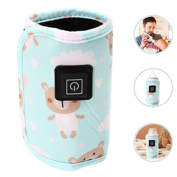 Présentation du chauffe biberon nomade.