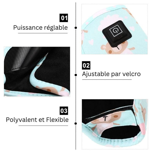 Fonctionnalités du chauffe biberon nomade