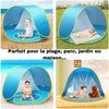 BabyTent : une tente de plage bébé avec espace rafraîchissant pour jouer en toute sécurité.