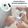 Utilisation par une maman du chauffe biberon nomade avec bébé.