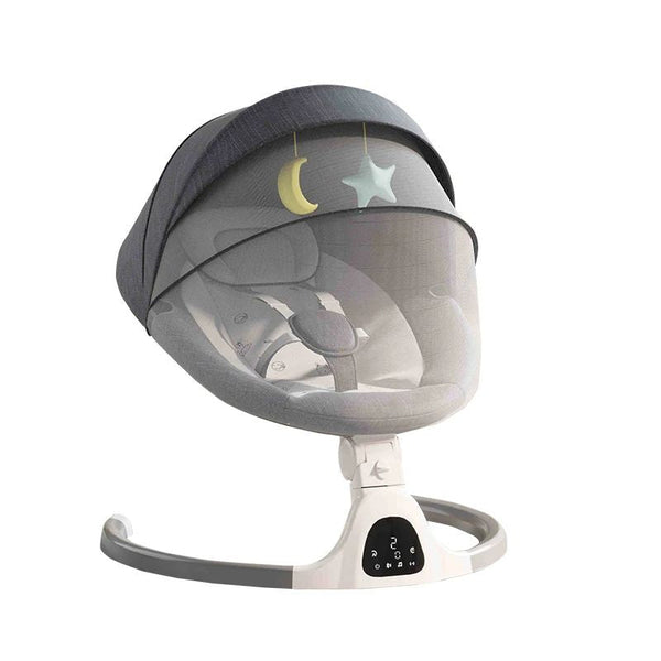 Confort et protection avec le Transat Balancelle, équipé d'une moustiquaire et de jouets suspendus.