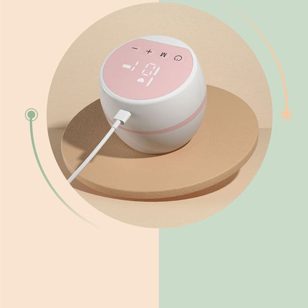Tire lait portable en charge via USB, une solution pratique pour les mamans.