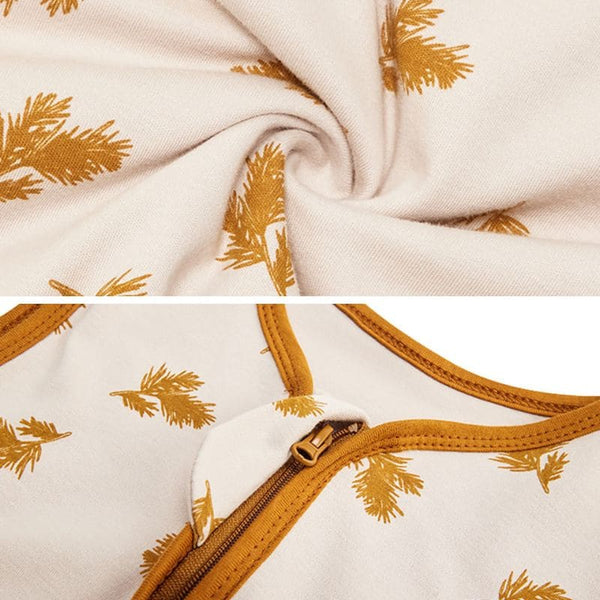 Détails matière douce et extensible de la gigoteuse d’emmaillotage d’été – tissu respirant