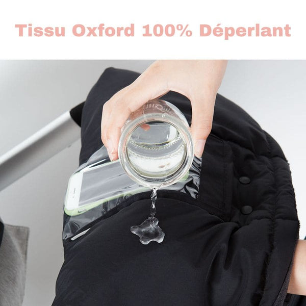 Protège Main Poussette avec Tissu Hydrofuge et Design Innovant