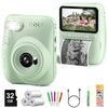 Appareil Photo Enfant vert avec Impression Instantanée et accessoires inclus – Cocon d'Ange