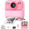 Appareil Photo Instantané pour Enfant rose avec impression photo et accessoires