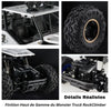 Détails réalistes du Buggy RC Télécommandé 4x4 Tout Terrain : pneus, suspensions et habitacle – Cocon d'Ange