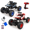 Buggy Télécommandé 4x4 Tout Terrain rouge et noir avec télécommande, batterie et accessoires inclus – Cocon d’Ange
