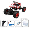 Buggy Télécommandé 4x4 Tout Terrain rouge avec ses accessoires : télécommande, batterie, câble de recharge – Cocon d’Ange