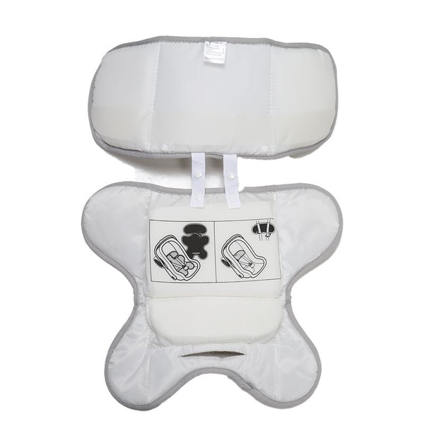 Coussin de Siège pour Poussette Siège Auto avec illustration de fixation – Cocon d’Ange