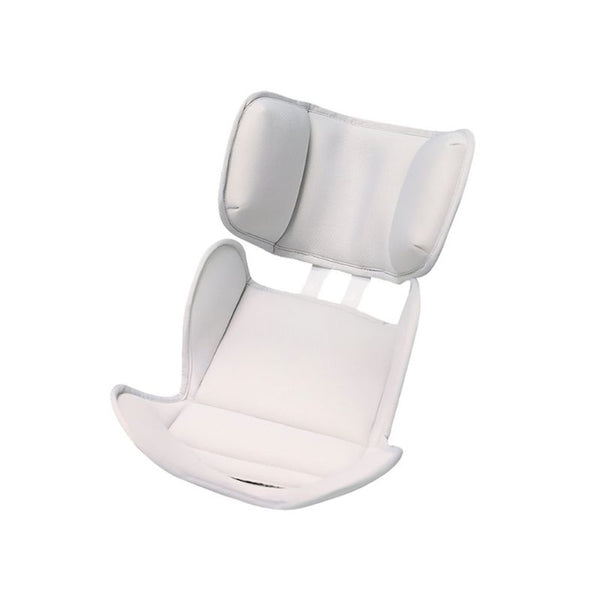 Coussin de Siège pour Poussette Siège Auto ergonomique en coton blanc – Cocon d’Ange