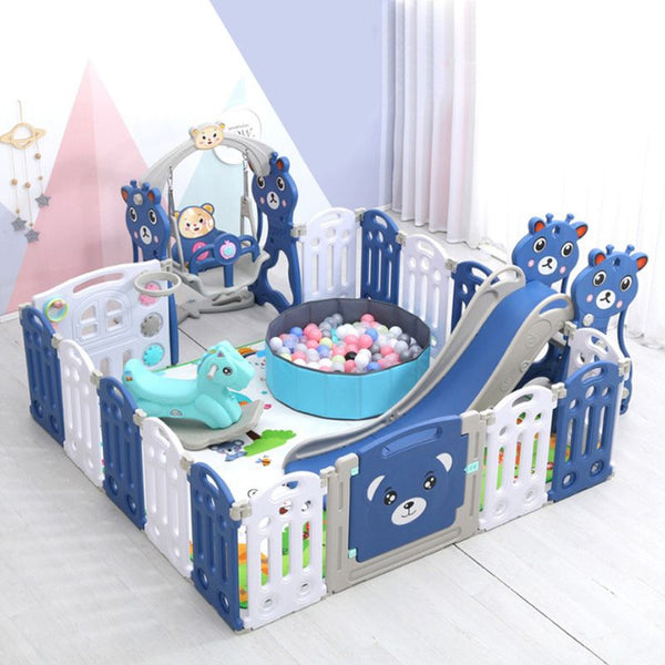 Le Parc Bébé Modulable RoyalLand : espace sécurisé et ludique pour votre enfant - Cocon d'Ange.