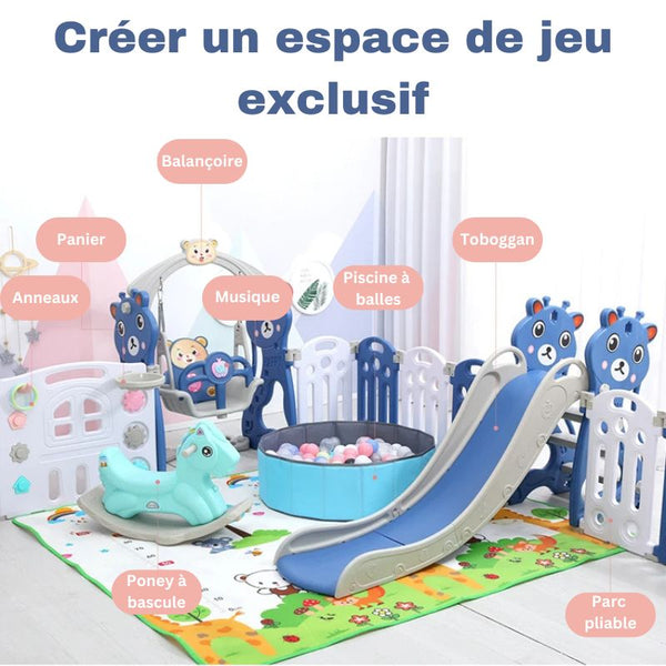 Parc Bébé Modulable RoyalLand pour créer un espace de jeu exclusif à la maison - Cocon d'Ange.