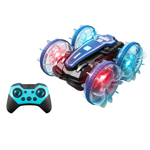 Voiture Télécommandée Amphibie bleue avec télécommande classique – Cocon d'Ange