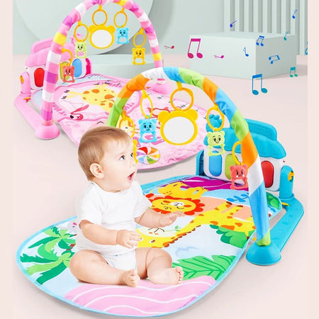 Tapis Musical Bébé double face pour éveiller et amuser votre enfant.