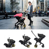 Poussette Siège Auto utilisée en ville, adaptable à tous les terrains