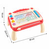 Dimensions de l'ardoise magnétique DoodlePad sur pieds : 30 × 23,5 × 16 cm - Cocon d'Ange