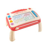 Ardoise magnétique effaçable DoodlePad rouge avec pieds, stylet, quatre tampons et curseur d'effacement - Cocon d'Ange
