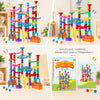 Circuit à billes BilliTrack avec plusieurs constructions colorées et parcours modulables - Cocon d'Ange