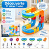 MagniTrack Découverte 51 pièces, circuit à construire avec blocs colorés et voiture - Cocon d'Ange