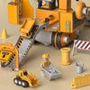 Scène de jeu détaillée avec Véhicules de Chantier pour Enfant et figurines de chantier réalistes – Cocon d'Ange