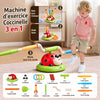 Jeu multi-activités enfant ActiBug 3 en 1 avec lancer d'anneaux, fusée et corde à sauter - Cocon d'Ange