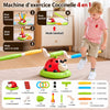 Jeu multi-activités enfant ActiBug 4 en 1 avec lancer d'anneaux, fusée, corde à sauter et baseball - Cocon d'Ange