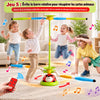 Enfants jouant avec la barre rotative ActiBug en sautant et en évitant les obstacles en musique - Cocon d'Ange