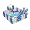 Activités incluses dans le Parc Bébé Modulable : balançoires, piscine à balles, et plus - Cocon d'Ange.