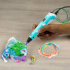 Enfant utilisant le stylo 3D MagicDraw pour créer une figurine colorée - Cocon d'Ange