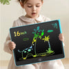 tablette écriture lcd enfant bleue dessin créatif écran large 16 pouces - Cocon d'Ange